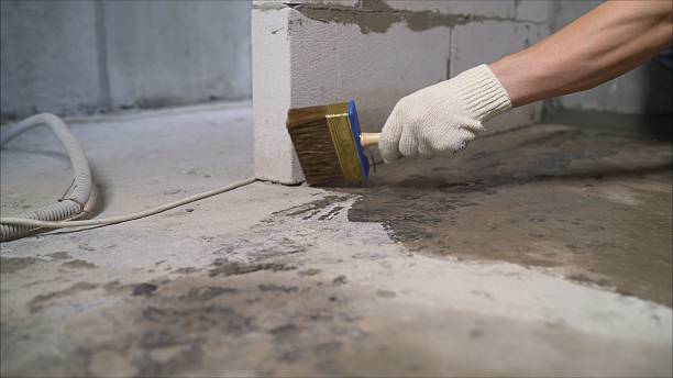 SJ Waterproofing Pros Basement Waterproofing coverage map for Straughn, IN and surrounding area